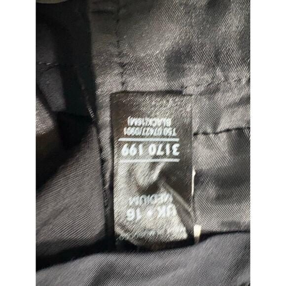 Autograph Essentials Women's black dress pants size 16 - Picture 4 of 6